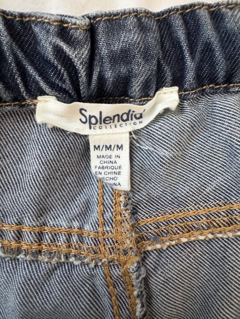 Splendid TENCEL Wide-Leg Jeans Womens Sz Med Blue Wash Lyocell Drawstring - Picture 2 of 7